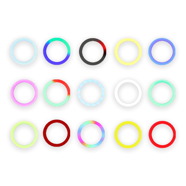 LED Ring осветление No brand M33, 33см, RGB, 20W