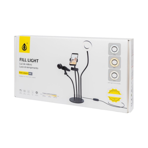 LED Ring осветление One Plus NR9104, 9см, 10W