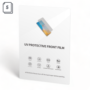 Защитно фолио за изрязване No brand, Хидрогел, 5 бр, UV PET,..