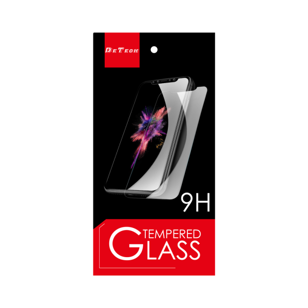Стъклен протектор DeTech, за iPhone 13, 0.3mm, Прозрачен - 52681