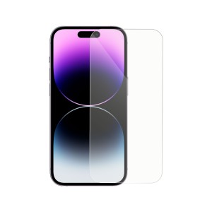 Стъклен протектор DeTech, за iPhone 14 Pro Max, 0.3mm, Прозр..
