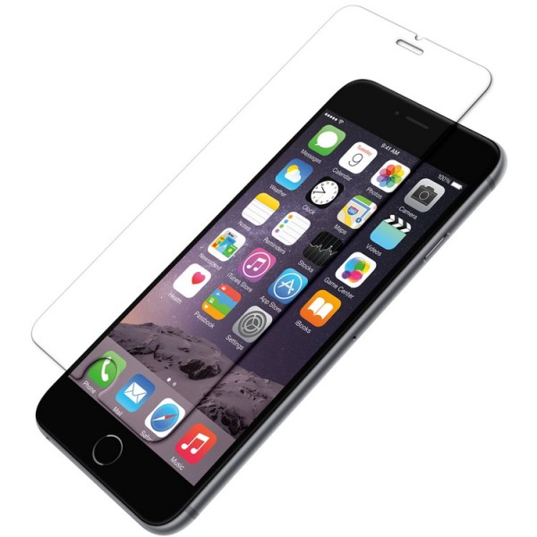 Стъклен протектор No brand, за iPhone 6 Plus, 0.4 mm, Прозрачен - 52052
