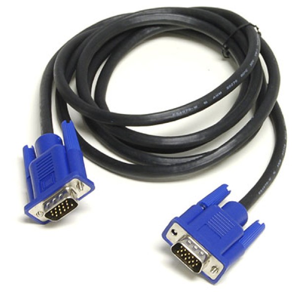 Кабел DeTech VGA - VGA, 10 m, Ферит - 18113
