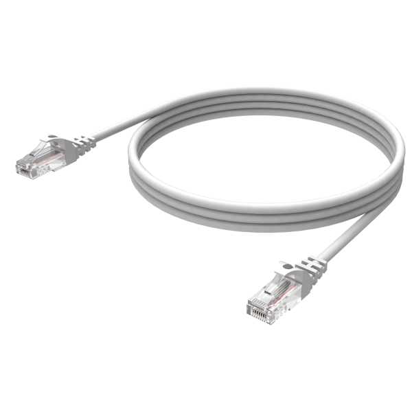 Кабел DeTech LAN - LAN, CAT5,  0.5m -18252