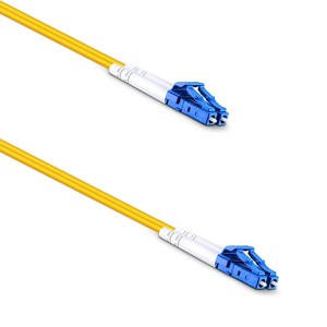 Оптичен пач кабел DeTech, LC-LC, UPC, Singlemode, Duplex, 3...