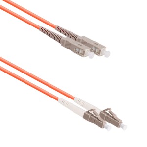 Оптичен пач кабел DeTech, SC-LC, UPC, Multimode, Duplex, 3.0..