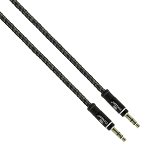 Аудио кабел, Earldom AUX04, 3.5mm жак, М/М, 1.0м, Различни ц..