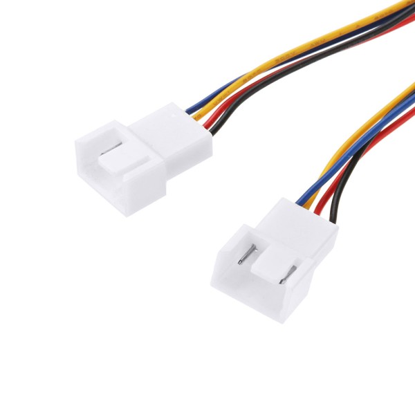 Кабел No brand, Y-Сплитер, За вентилатори, 4PIN към 2x4PIN, 0.3m, Многоцветен - 18320