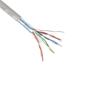 Кабел No brand Network SFTP CAT5E, Бял, С медно жило, 300m -..
