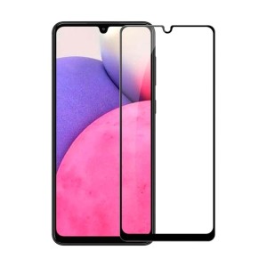 Стъклен протектор DeTech, за Samsung Galaxy A23, 3D Full glu..