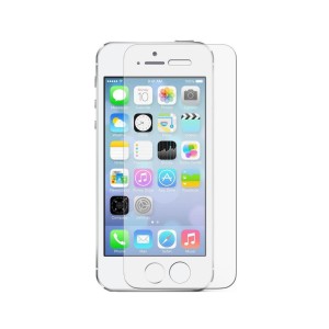 Стъклен протектор DeTech, за iPhone 5/5S, 0.3 mm, Прозрачен ..