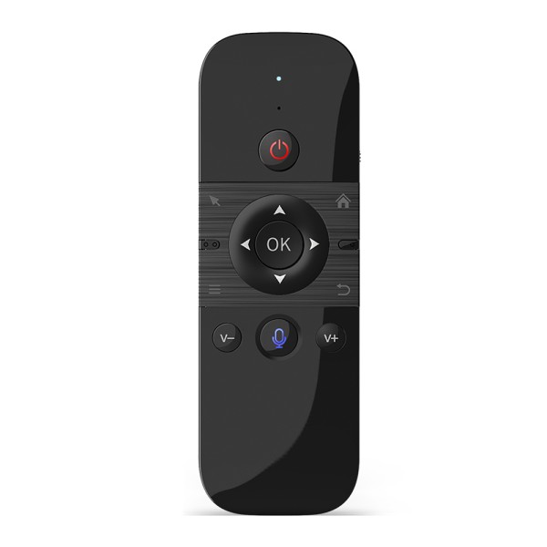Универсално дистанционно No brand M8, Air mouse, USB 2.4GHz, Микрофон, IR програмируемо, Черен - 13058