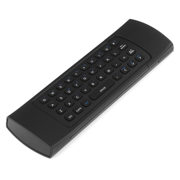 Универсално дистанционно No brand MX3, Air mouse, USB 2.4GHz, Микрофон, IR програмируемо, Черен - 13048