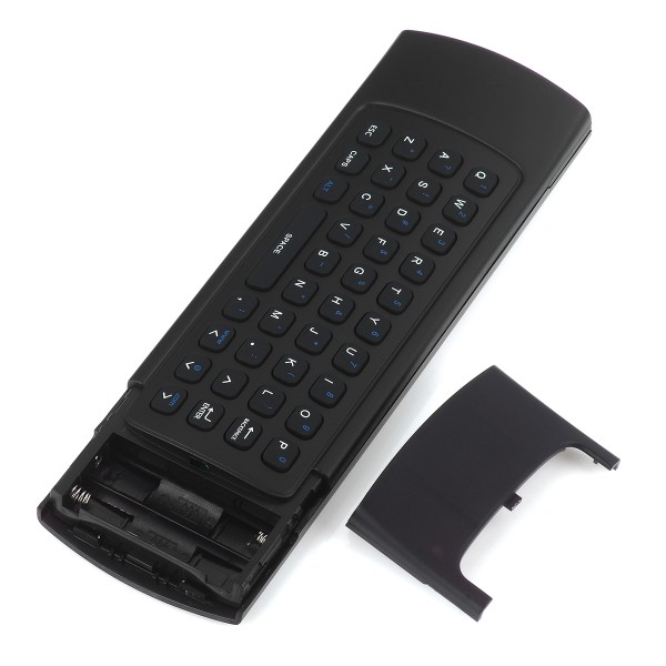 Универсално дистанционно No brand MX3, Air mouse, USB 2.4GHz, Микрофон, IR програмируемо, Черен - 13048