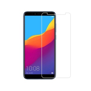 Стъклен протектор DeTech, за Huawei Y3 2018, 0.3mm, Прозраче..