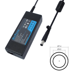 Адаптер DeTech за HP 90W 18.5V/4.9A 7.4*5.0 with pin inside ..