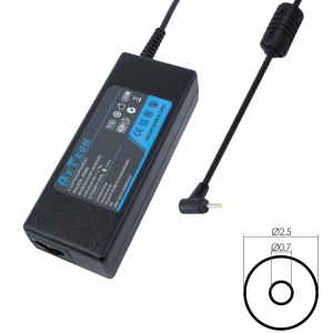 Адаптер DeTech за Asus 40W 19V/ 2.1A 2.5*0.7 3pin/ 2pin - 28..