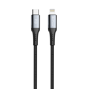 Кабел за данни DeTech DE-43Ci2, Type-C - Lightning, PD, 2.0m..