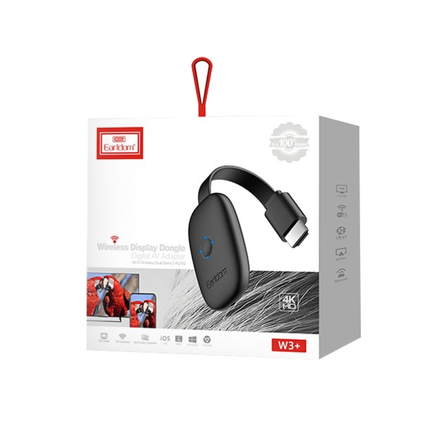 Мултимедиен плеър Earldom ET-W3+, HDMI, Full HD, Черен - 40182
