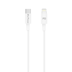 Кабел за данни DeTech DE-C29PDL, Type-C - Lightning, PD, 1.0..