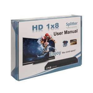 Сплитер HDMI към 8 HDMI (1.3 v),със захранване No brand- 182..