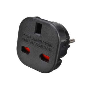 Преходник No brand BX-9625, UK kъм EU шуко, 220V, High Quali..