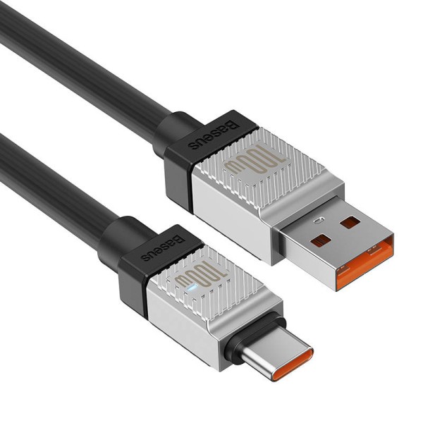 Кабел за данни Baseus CoolPlay, Type-C, 100W, 2.0m, Черен - 40447
