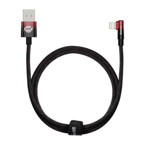 Кабел за данни Baseus MVP 2 Elbow, Lightning, 1.0m, Черен - ..