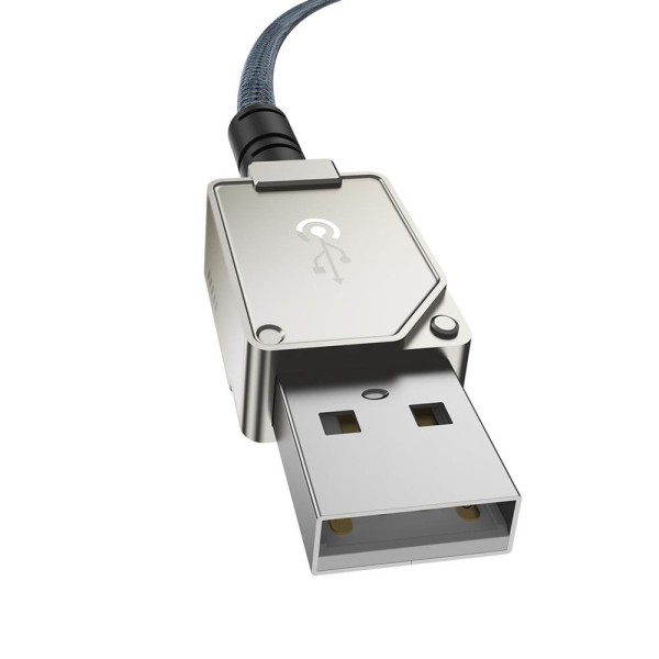 Кабел за данни Baseus Unbreakable, Lightning, 1.0m, Черен - 40436