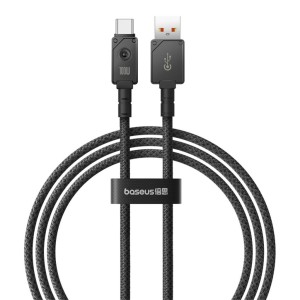 Кабел за данни Baseus Unbreakable, Type-C, 100W, 1.0m, Черен..