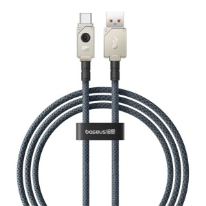 Кабел за данни Baseus Unbreakable, Type-C, 100W, 1.0m, Черен..