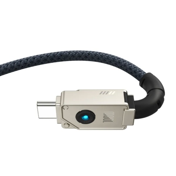 Кабел за данни Baseus Unbreakable, Type-C, 100W, 1.0m, Черен - 40427