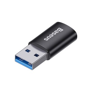 Преходник Baseus Ingenuity, Type-C F към USB, OTG, Черен - 4..