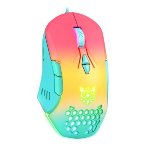 Геймърска мишка Onikuma CW902, Оптична, 7D, RGB, Многоцветен..