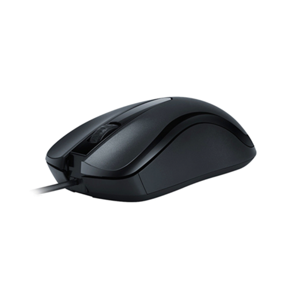Мишка Mixie B750, Оптична, 3D, Черен - 754