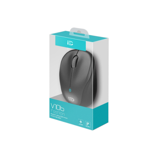Мишка Fude V10B, Bluetooth, Бял - 664