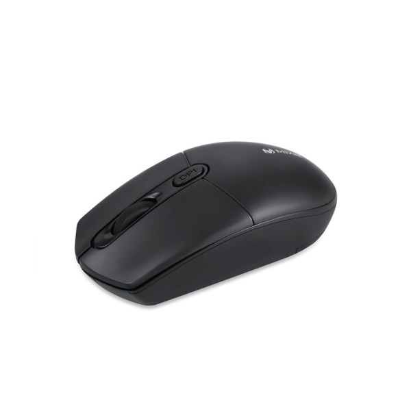 Мишка Mixie R520S, Безжична, Тиха, USB, 4D, Черен - 720