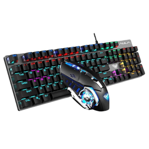 Гейминг комплект Aula T400, Сив  - 6138