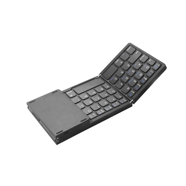 Клавиатура No brand B089, Сгъваема, Bluetooth, Черен - 6172