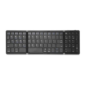 Клавиатура No brand B089, Сгъваема, Bluetooth, Черен - 6172