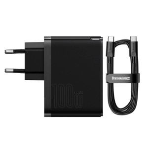 Мрежово зарядно устройство Baseus GaN5 Pro Fast, 100W, С PD ..