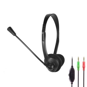 Слушалки Oakorn OK900, За компютър, Микрофон, 3.5mm, Черен -..