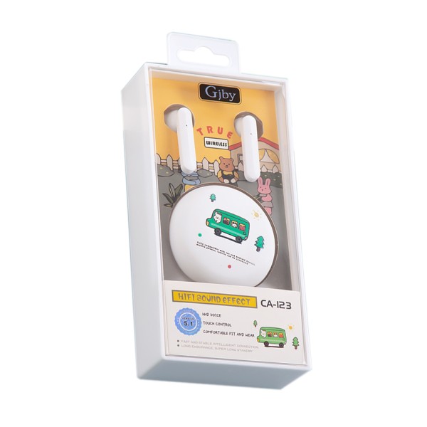 Bluetooth слушалки Gjby CA-123, Различни цветове – 20655
