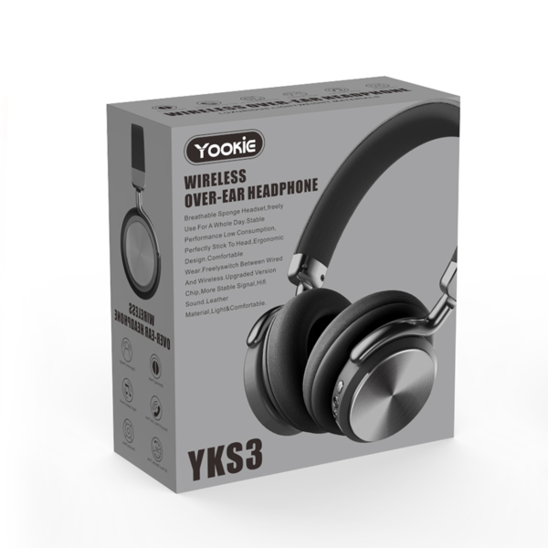 Слушалки с Bluetooth Yookie YKS3, Различни цветове - 20483