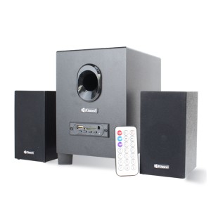 Тонколони Kisonli TM-5000U, Bluetooth, 5W+2x3W, USB, Черен -..