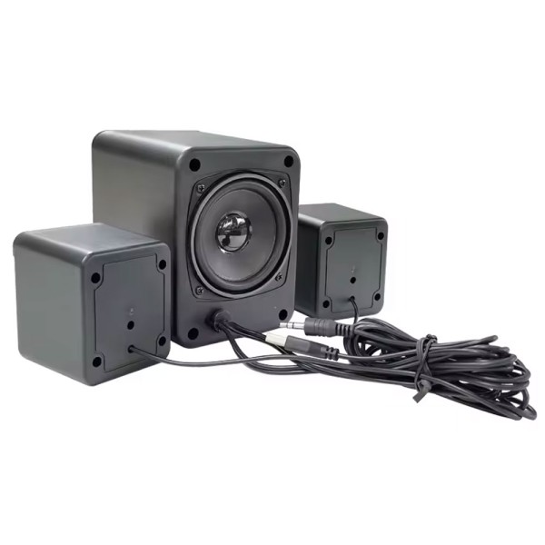 Тонколони Kisonli U-3100, AUX, 3W+2x2W, Черен - 22223