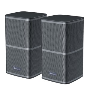Тонколони Kisonli X26, Bluetooth, AUX, SD, 2x3.5W, Черен - 2..