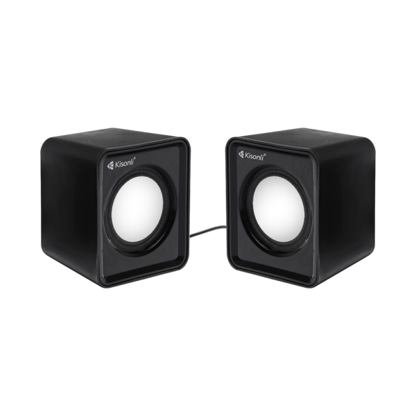 Тонколони, Kisonli, V310, 2x0.5W, USB, Различни цветове - 22088