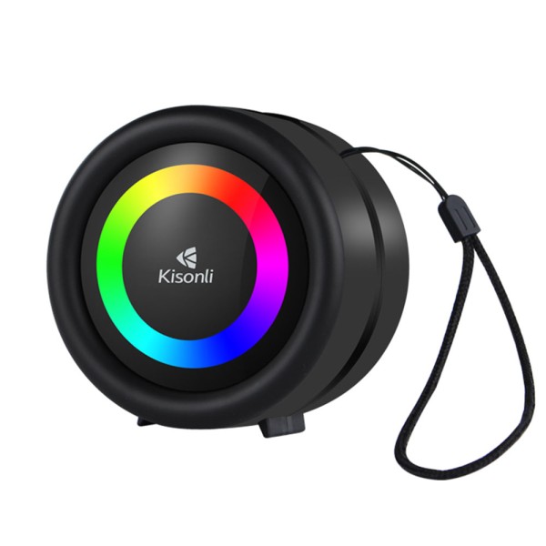 Тонколона Kisonli S16, Bluetooth, AUX, Черен - 22256
