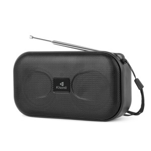 Тонколона Kisonli SC-01, Bluetooth, FM, AUX, Черен - 22261